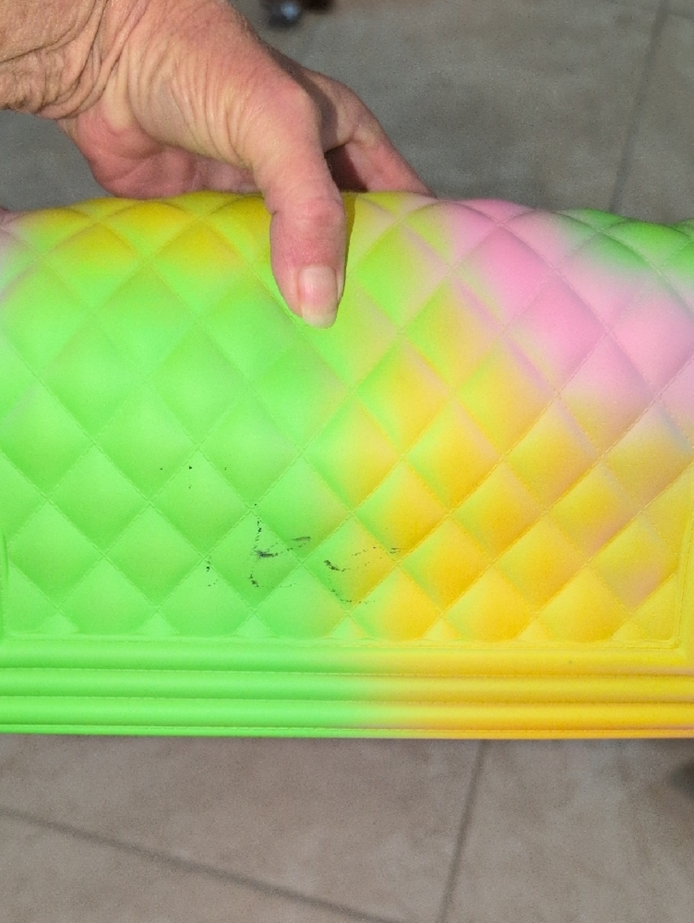 Jelly PVC Rainbow Shoulder Bag - NWT Has 1 Callout - Picture 13 of 13